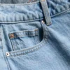 Jeans i bomuldsdenim med lige ben