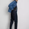Jeans i bomuldsdenim med mellemhøj talje og lige ben