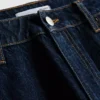 Jeans i bomuldsdenim med mellemhøj talje og lige ben
