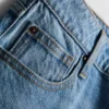 Jeans i bomuldsdenim med mellemhøj talje og lige ben