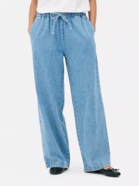 Jeans i mellemhøj talje