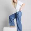 Jeans i mellemhøj talje