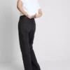 Jeans med høj talje og lige ben