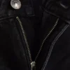 Jeans med høj talje og lige ben