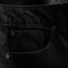 Jeans med høj talje og lige ben