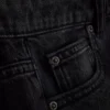 Jeans med høj talje og lige ben