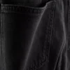 Jeans med høj talje og lige ben