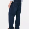 Jeans med høj talje og løs pasform