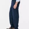 Jeans med høj talje og løs pasform