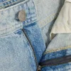 Jeans med høj talje og løs pasform