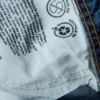 Jeans med høj talje og løs pasform