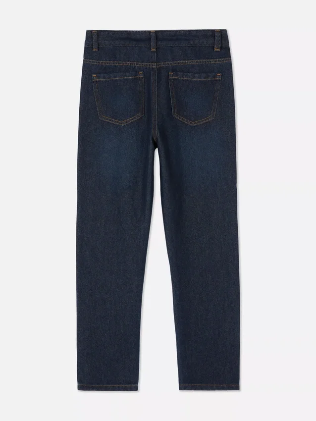 Jeans med lige ben