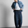 Jeans med mellemhøj talje