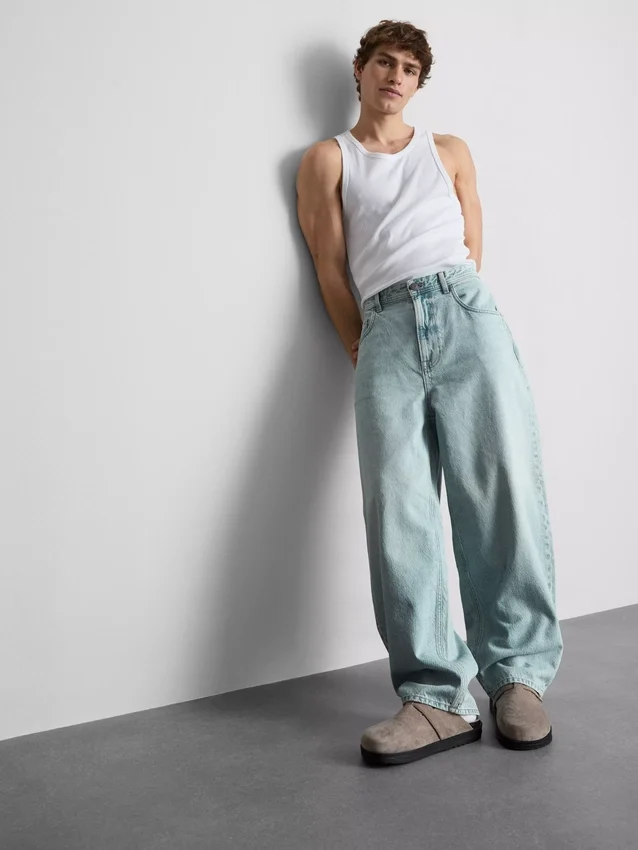 Jeans med mellemhøj talje