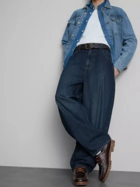Jeans med mellemhøj talje