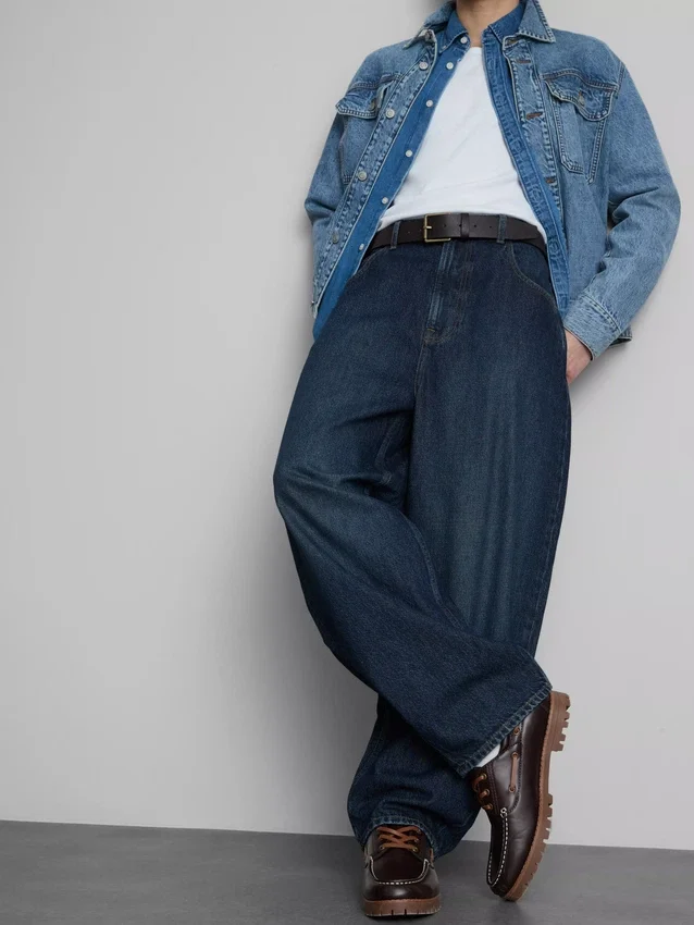 Jeans med mellemhøj talje