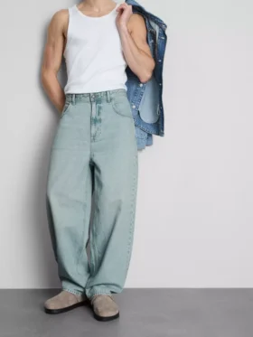 Jeans med mellemhøj talje