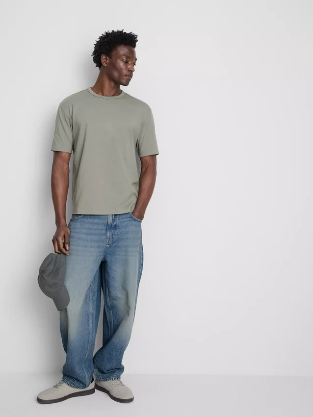 Jeans med mellemhøj talje