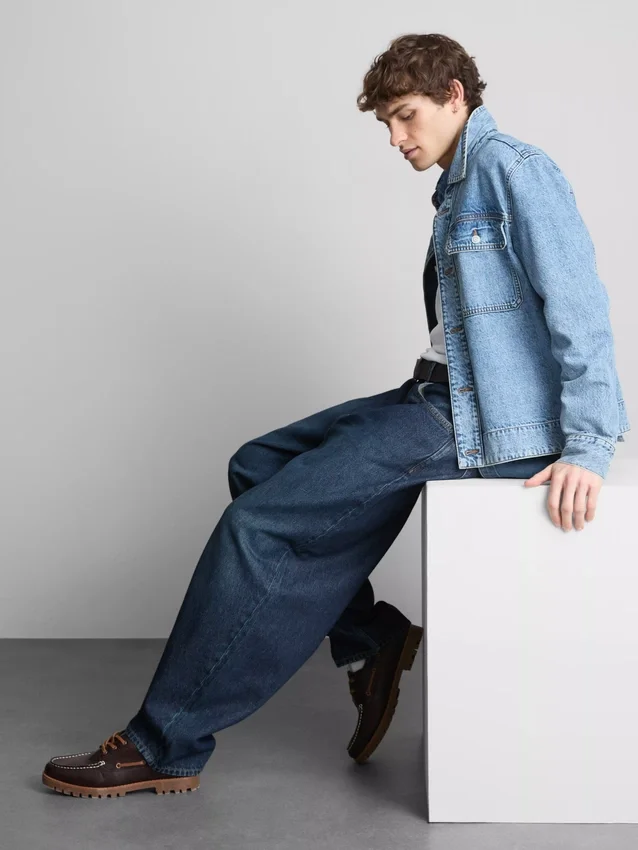 Jeans med mellemhøj talje