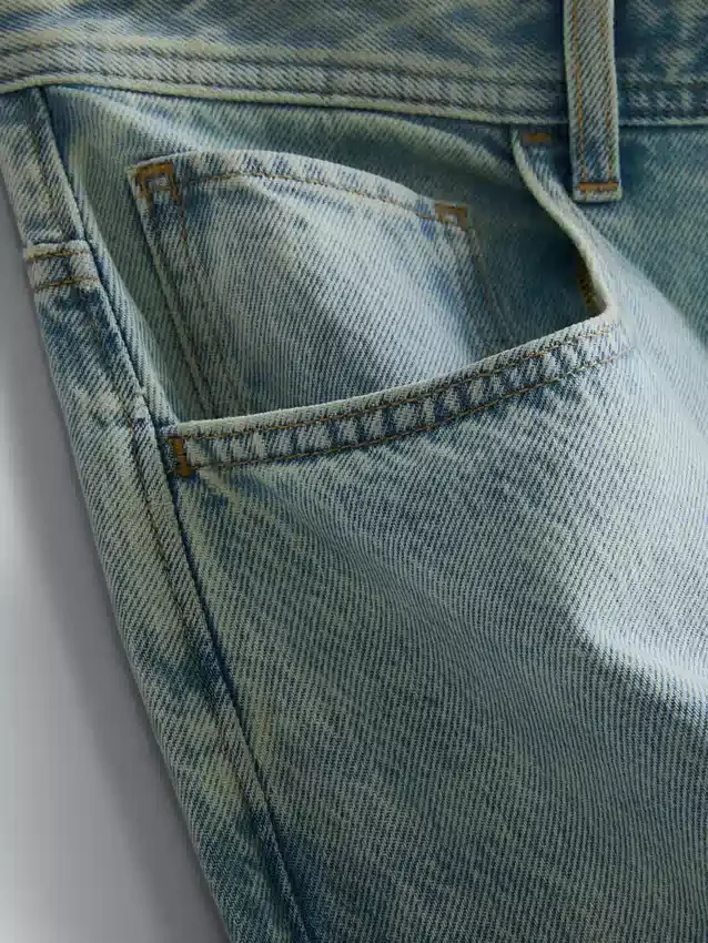 Jeans med mellemhøj talje