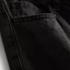 Jeans med mellemhøj talje og afslappet, lige ben