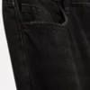 Jeans med mellemhøj talje og brede ben