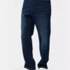 Jeans med mellemhøj talje og lige ben