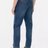 Jeans med mellemhøj talje og lige ben