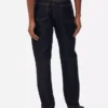 Jeans med mellemhøj talje og lige ben