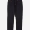 Jeans med mellemhøj talje og lige ben