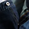 Jeans med mellemhøj talje og lige ben