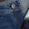 Jeans med mellemhøj talje og lige ben