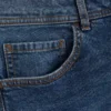 Jeans med mellemhøj talje og lige ben