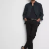 Jeans med mellemhøj talje og slim fit