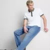 Jeans med mellemhøj talje og slim fit