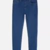 Jeans med mellemhøj talje og slim fit