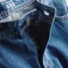 Jeans med middelhøj talje og afslappet pasform