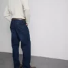 Jeans med stræk og lige ben