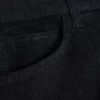 Jeans med stræk og lige ben