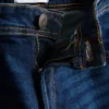 Jeans med stræk og lige ben
