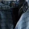 Jeans med stræk og lige ben