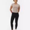 Jersey-leggings med høj talje
