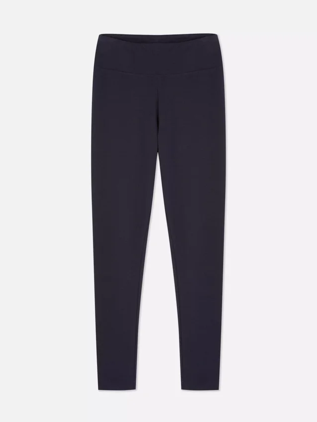 Jersey-leggings med høj talje