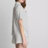 Jersey-pyjamassæt i boyfriend-stil