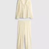 Jersey-pyjamasser i boyfriend-stil