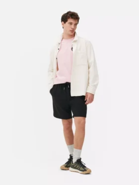 Jersey-shorts med snøre