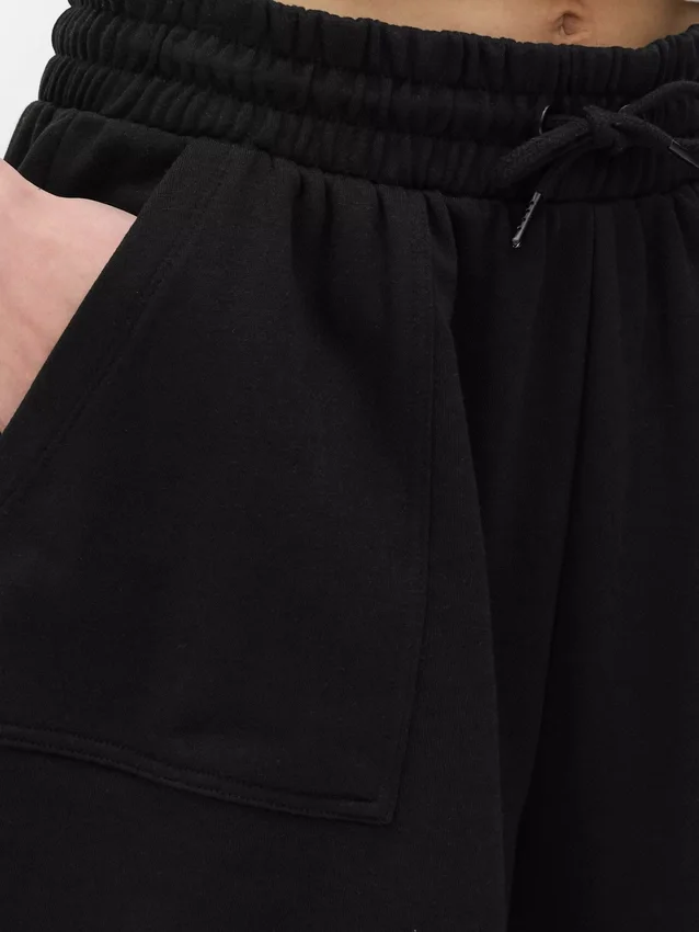 Jersey-shorts med snøre