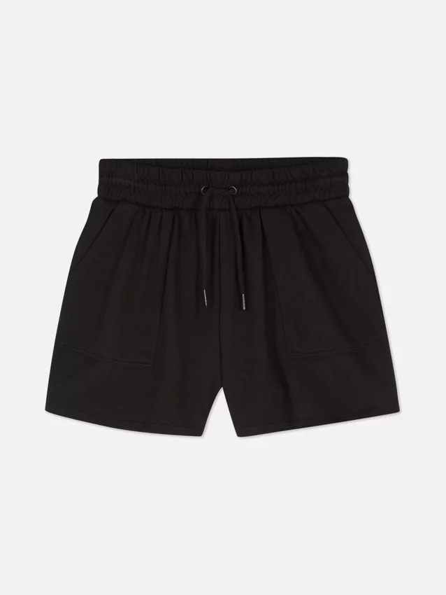 Jersey-shorts med snøre
