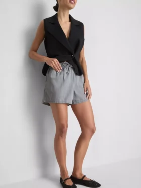 Joggingbukser i bomuldsdenim