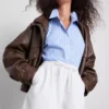 Joggingbukser i bomuldsdenim